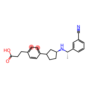 Benzenepropanoic acid, 4-[(1S,3S)-3-[[(1R)-1-(3-cyanophenyl)ethyl]aMino]cyclopentyl]-