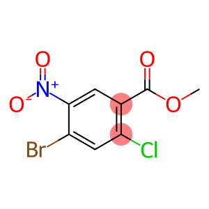 4-BroMo-2-chloro-5-nitro-benzoic acid Methyl ester