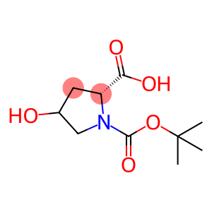 1,2-Pyrrolidinedicarboxylic acid, 4-hydroxy-, 1-(1,1-dimethylethyl) ester, (2R)-