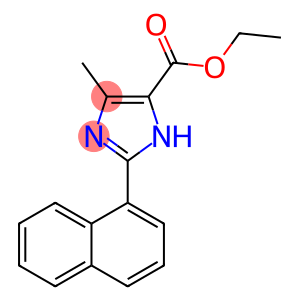 5-甲基-2-萘-1-YL-3H-咪唑-4-羧酸乙酯