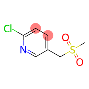 2-Chloro-5-[(methylsulfonyl)methyl]pyridine