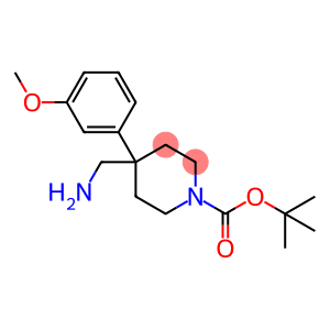 tert-Butyl 4-(aminomethyl)-4-(3-methoxyphenyl)piperidine-1-carboxylate