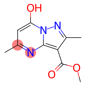 Methyl 7-hydroxy-2,5-dimethylpyrazolo-[1,5-a]pyrimidine-3-carboxylate