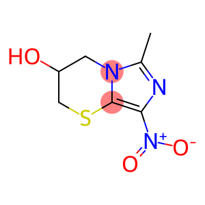 3-Methyl-1-nitro-3,5,6,7-tetrahydro-2H-imidazo(5,1-b)(1,3)thiazin-6-ol