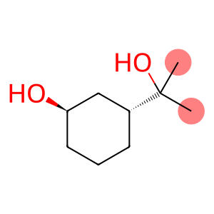 Cyclohexanemethanol, 3-hydroxy-α,α-dimethyl-, trans-