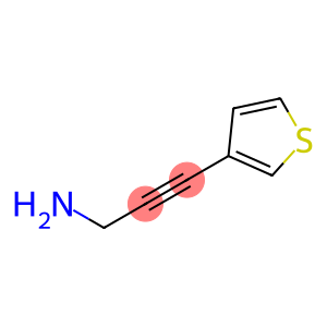 2-Propyn-1-amine, 3-(3-thienyl)- (9CI)