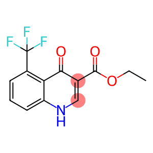 乙基 4-氧亚基-5-(三氟甲基)-1,4-二氢喹啉-3-甲酸基酯