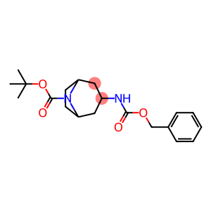 8-Azabicyclo[3.2.1]octane-8-carboxylic acid, 3-[[(phenylmethoxy)carbonyl]amino]-, 1,1-dimethylethyl ester