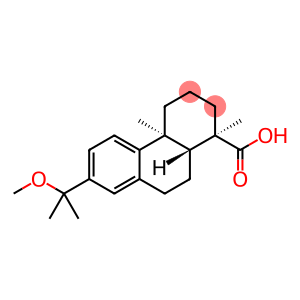 1-Phenanthrenecarboxylic acid, 1,2,3,4,4a,9,10,10a-octahydro-7-(1-methoxy-1-methylethyl)-1,4a-dimethyl-, (1R,4aS,10aR)-