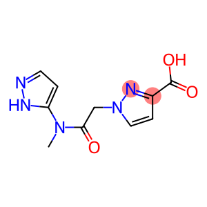 1-{[(2H-Pyrazol-3-ylmethyl)-carbamoyl]-methyl}-1H-pyrazole-3-carboxylicacid