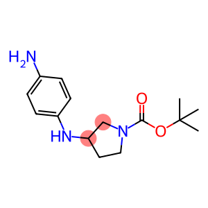 3-[(4-amino-phenylamino)-pyrrolidine-1-carboxylic acid tert-butyl ester