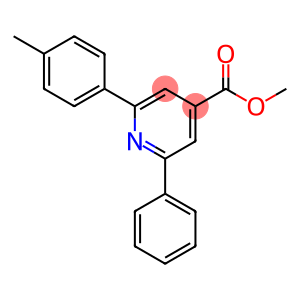 4-Pyridinecarboxylic acid, 2-(4-methylphenyl)-6-phenyl-, methyl ester