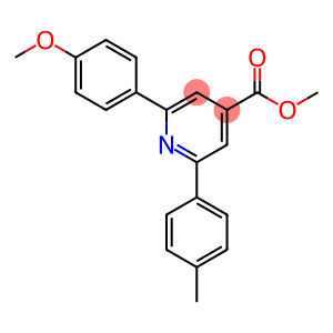 JR-9121, Methyl 2-(4-methoxyphenyl)-6-p-tolylpyridine-4-carboxylate, 97%