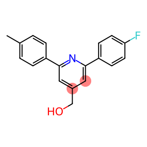 4-Pyridinemethanol, 2-(4-fluorophenyl)-6-(4-methylphenyl)-