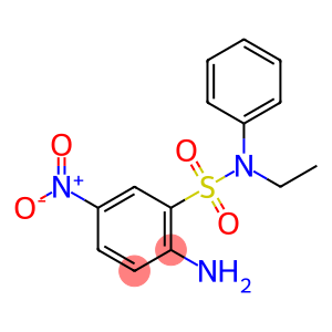 2-azanyl-N-ethyl-5-nitro-N-phenyl-benzenesulfonamide
