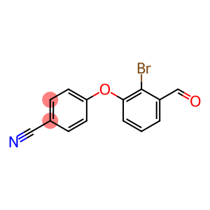 4-(2-溴-3-甲酰基苯氧基)苯甲腈