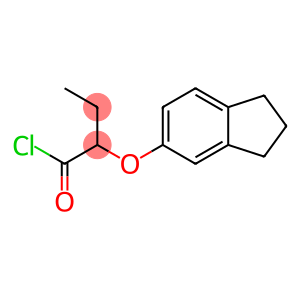 butanoyl chloride, 2-[(2,3-dihydro-1H-inden-5-yl)oxy]-
