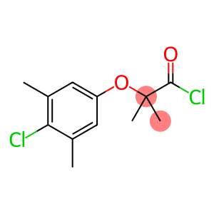 2-(4-氯-3,5-二甲基苯氧基)-2-甲基丙醇基氯化物