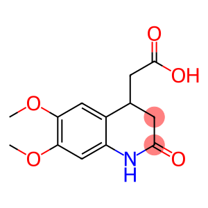 4-quinolineacetic acid, 1,2,3,4-tetrahydro-6,7-dimethoxy-2