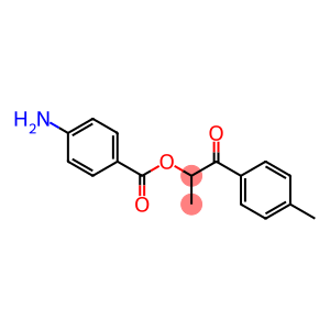 1-propanone, 2-[(4-aminobenzoyl)oxy]-1-(4-methylphenyl)-