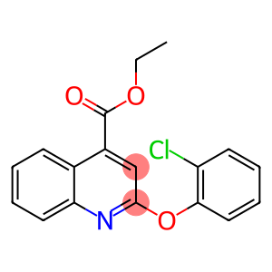 ethyl 2-(2-chlorophenoxy)quinoline-4-carboxylate