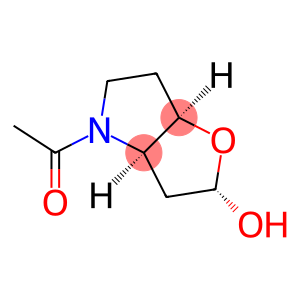 2H-Furo[3,2-b]pyrrol-2-ol, 4-acetylhexahydro-, [2S-(2alpha,3aalpha,6aalpha)]- (9CI)