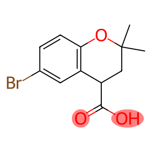6-bromo-2,2-dimethylchromane-4-carboxylic acid