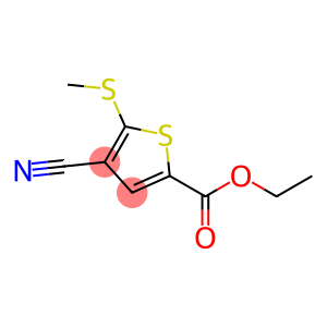 Ethyl 4-cyano-5-(methylthio)