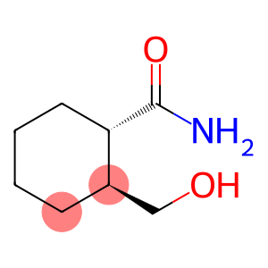 (1S,trans)-2-hydroxymethyl cyclohexane-carboxamide