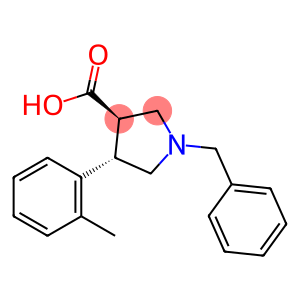 1-Benzyl-4-o-tolyl-pyrrolidine-3-carboxylic acid