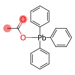 acetoxytriphenyl-plumban