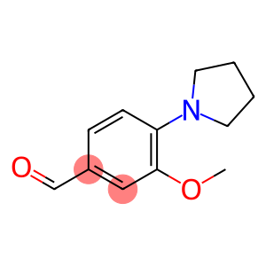 3-Methoxy-4-pyrrolidin-1-yl-benzaldehyde