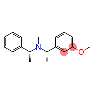Benzenemethanamine, 3-methoxy-N,α-dimethyl-N-[(1S)-1-phenylethyl]-, (αS)-