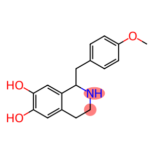 6,7-Isoquinolinediol, 1,2,3,4-tetrahydro-1-[(4-methoxyphenyl)methyl]-