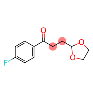3-(1,3-DIOXOLAN-2-YL)-1-(4-FLUOROPHENYL)PROPAN-1-ONE