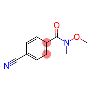Benzamide, 4-cyano-N-methoxy-N-methyl-