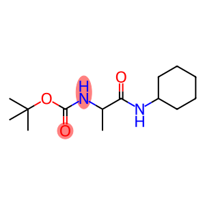 tert-butyl N-[1-(cyclohexylamino)-1-oxopropan-2-yl]carbamate