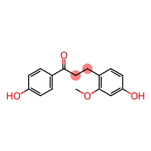 1-Propanone, 3-(4-hydroxy-2-methoxyphenyl)-1-(4-hydroxyphenyl)-
