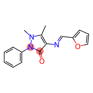 (E)-4-((furan-2-ylmethylene)amino)-1,5-dimethyl-2-phenyl-1,2-dihydro-3H-pyrazol-3-one