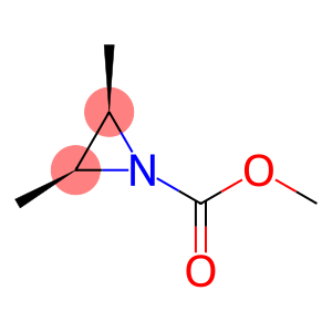 1-Aziridinecarboxylic acid, 2,3-dimethyl-, methyl ester, (2R,3S)-rel-
