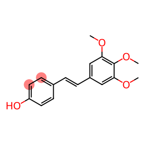 phenol, 4-[(E)-2-(3,4,5-trimethoxyphenyl)ethenyl]-