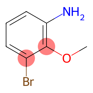 BenzenaMine, 3-broMo-2-Methoxy-