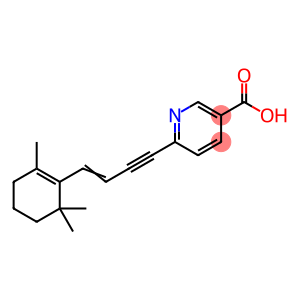 6-(4-(2,6,6-Trimethyl-1-cyclohexen-1-yl)-3-buten-1-ynyl)-3-pyridinecar boxylic acid