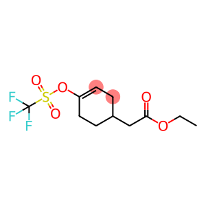 ethyl 2-(4-(trifluoromethylsulfonyloxy)cyclohex-3-enyl)acetate