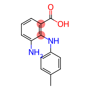 Benzoic acid, 3-amino-2-[(4-methylphenyl)amino]-
