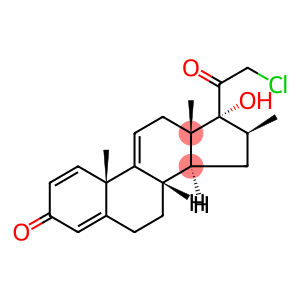 Pregna-1,4,9(11)-triene-3,20-dione, 21-chloro-17-hydroxy-16-methyl-, (16β)-