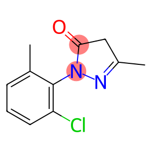 2-(2-chloro-6-methylphenyl)-2,4-dihydro-5-methyl-3H-pyrazol-3-one
