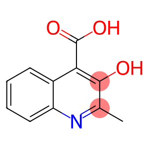 3-hydroxy-2-methyl-4-quinolinecarboxylicaci