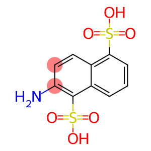 2-NAPHTHYLAMINE-1,5-DISULFONIC ACID, F. PROT. SEQ. ANALYSIS