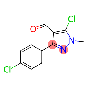 5-CHLORO-3-(4-CHLOROPHENYL)-1-METHYL-1H-PYRAZOLE-4-CARBOXALDEHYDE